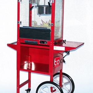 Popcornmaschine mit Unterwagen