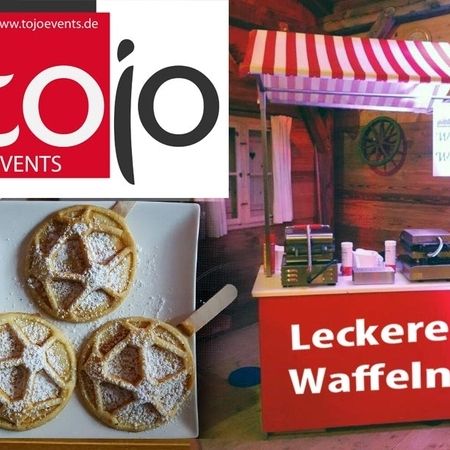 Ein Waffelstand