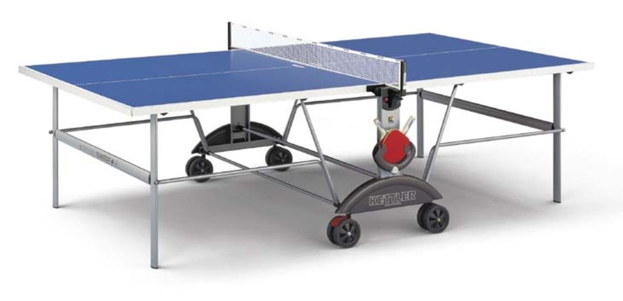 Eine wetterfeste Tischtennisplatte