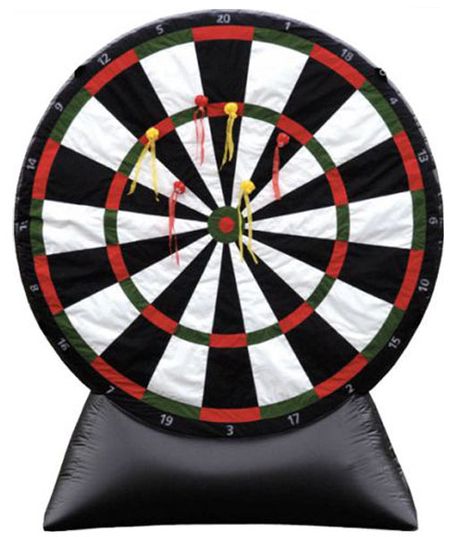 Aufblasbare XXL Dartscheibe