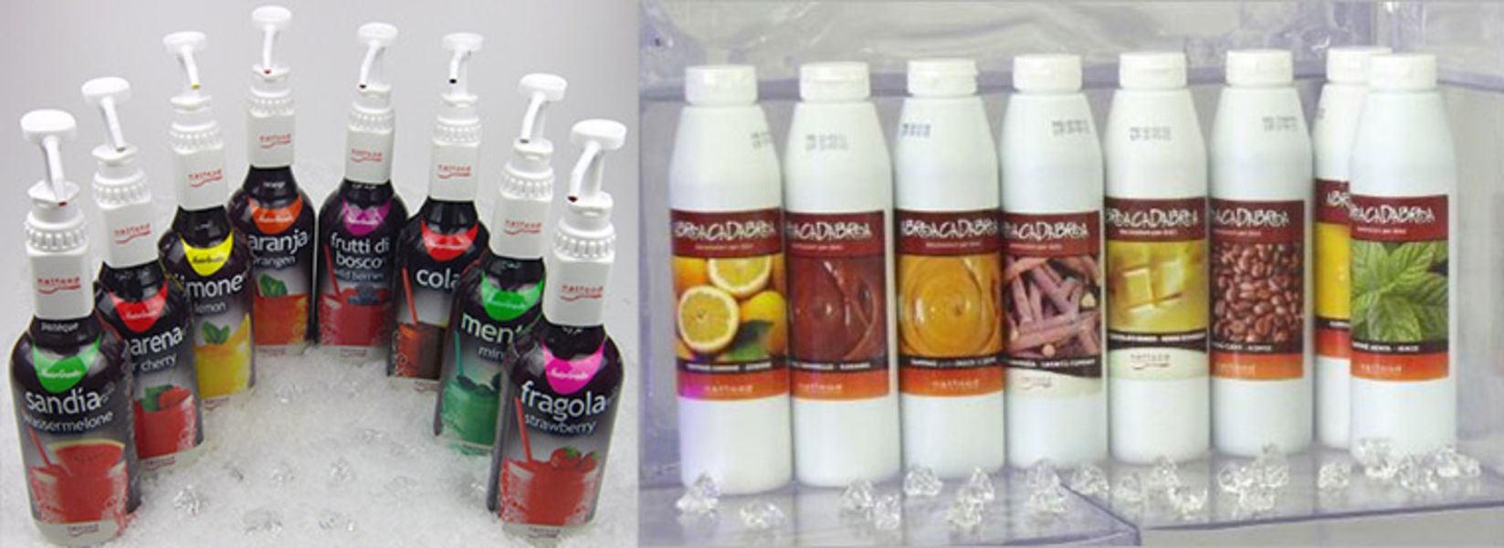 Soßen für die Herstellung von frozen Joghurt