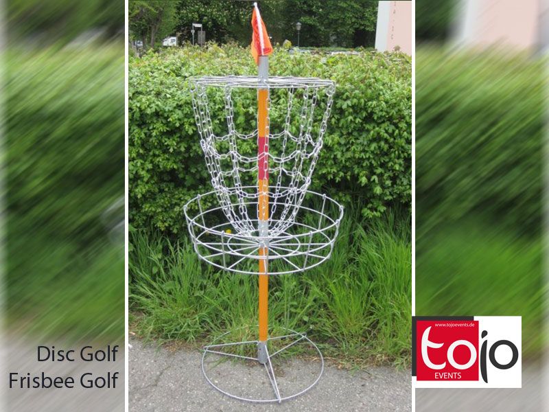 Bild eines Frisbee Golf Spieles